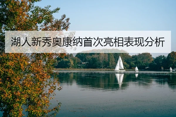 湖人新秀奥康纳首次亮相表现分析